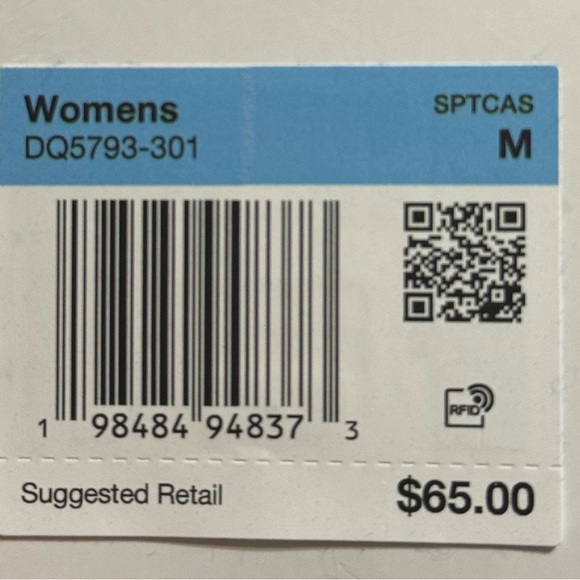 Nike Women's Sportswear Club Fleece Pullover Hoodie -Turquoise/White NWT - Picture 6 of 6